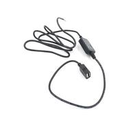HINTRMENT Cargador y 12 V a 5 V Instalación Conveniente USB 3 de Coche Material de Plástico para Cargar Teléfonos y PDA de Forma Rápida y Segura