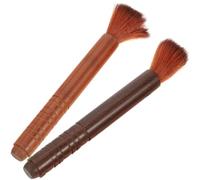 HINTRMENT Cepillos de Limpieza para Eliminar Polvo 2 Piezas Aplicación Fácil y Cuidado de Lana y Sándalo Color Aleatorio para Erhu y Violín
