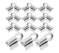 HINTRMENT Cierres de Pulsera de Acero Inoxidable 100 Piezas, Hebillas de Conexión para Joyería Diy, Tamaño 8x4 Mm Orificio de 3 Mm, Accesorios para Collares y Pulseras Artesanales