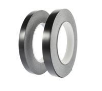 HINTRMENT Cinta Adhesiva Negra 2 Rollos de Pet para Reparación de Pantallas Función de Bloqueo de Luz para Reparación de Pantallas de Móviles y Laptops