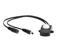 HINTRMENT Controlador de Sensor Infrarrojo para Luces LED de 5-24v Detección de Movimiento, Tamaño Pequeño y Material Abs Resistente para Pasillos y Escaleras