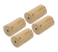 HINTRMENT Corchos para Flauta Travesera, Set de 4 Tapones para Embocadura, Ideales para Mantenimiento y Reparación de Instrumentos Musicales