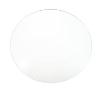 HINTRMENT Cubierta de Cristal Redonda para Reloj de Pared y Reloj de Canto, Vidrio Resistente Que Protege la Esfera y Mejora el Efecto Tridimensional, Adecuado para Mantenimiento Diario