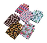 HINTRMENT Fundas de Neopreno para Latas de Cerveza y Refrescos, 6 Piezas Multicolor, Aislantes Térmicas Diseño Antiderrames, Ideales para Picnic, Ciclismo y Reutilizable Color Aleatorio