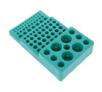 HINTRMENT Gradilla para Tubos de Ensayo de Plástico Reutilizable y Fácil de Almacenar Múltiples Tamaños para Entornos Educativos Investigación