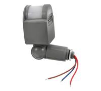 HINTRMENT Interruptor Sensor de Movimiento Pir Dc 12v para Lámparas LED de 30w Detección de 180 Grados y Carcasa Abs y PC para Interiores