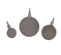 HINTRMENT Juego de 3 Objetivos de Acero Inoxidable para Tiro Diseño Colgante y Diámetros de 2, 3 y 4 Cm, Adecuado para Entrenamiento al Aire Libre