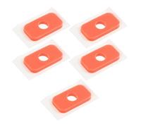 HINTRMENT Kit de Agarre para Violín 5 Piezas, Corrector de Postura para Principiantes, Esponja de Látex Naranja, Accesorio para Práctica Diaria y Corrección de Mano