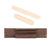 HINTRMENT Kit de Puente y Cejuela para Ukelele de Madera Accesorios de Reparación para Ukelele Función de Fijar y Estabilizar Cuerdas Adecuado para Tocar