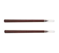 HINTRMENT Lápices Eternos sin Tinta 2 Piezas Agarre Cómodo de Madera y Aleación, Portátiles para Estudiantes y Principiantes, Escritura y Duradera