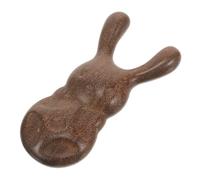 HINTRMENT Masajeador Manual de Puntos de Acupuntura Facial de Sándalo Marrón Diseño Ergonómico y Ligero para Estimular la Circulación y Cuidado del Rostro