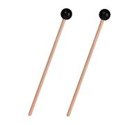 HINTRMENT Mazos de Madera para Xilófono 2 Piezas, Baquetas Etéreas Pequeñas, Mazos de Percusión Mango de Madera para Marimba y Campanas, Accesorios Portátiles para Estilo Varios estilos