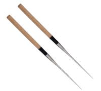 HINTRMENT Palillos para Sashimi de Acero Inoxidable Punta Afilada Reutilizables 150 MM Palillos Prácticos para Cocina Japonesa y Vajilla del Hogar Ideales para Uso Diario y Viajes