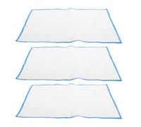 HINTRMENT Paños de Limpieza para Flauta de Gasa de Algodón Blanco 3 Piezas Superficie sin Rayas y Absorción de Humedad para Mantenimiento de Instrumentos de Viento
