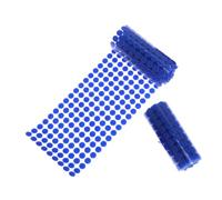 HINTRMENT Pegatinas Redondas Adhesivas de Nylon y Poliéster Diseño Doble Cara 900 Color Azul Fáciles de Despegar para Manualidades y Bricolaje
