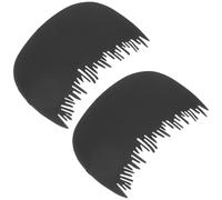 HINTRMENT Peine de Plástico Pack de 2 Piezas Línea del Cabello Protector Fácil de Llevar Herramienta de Fibra Capilar para Hombres y Mujeres