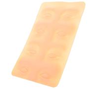 HINTRMENT Piel Contorneadas Formas para Entrenamiento para Reutilizable Práctica Delineador de Ojos 3d de Silicona de de Maquillaje y Tatuaje para Principiantes