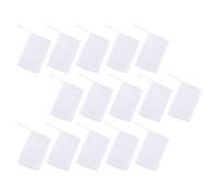 HINTRMENT Redes de Espuma para Ducha de Malla Pe Color Claro Diseño de Cordón para Fácil Colgado y Producción de Espuma, Paquete de 50 Unidades para Limpieza Facial y Corporal