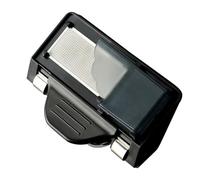 HINTRMENT Sacapuntas Portátil para Dibujar Carbón Plástico Negro, Efecto Decorativo y Recogedor de Virutas, Adecuado para Uso Escolar y Pintura Carbón