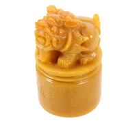 HINTRMENT Sello de Piedra de Tianhuang para Tallado Artesanal Diy, Fácil de Usar Agarre Cómodo, Adecuado para Caligrafía y Arte Tradicional