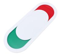 HINTRMENT Señal Deslizante para Puerta 15x6 Cm sin Texto, Letrero de Uso para Oficina y Sala de Reuniones, Cartel Indicador Ocupado Control de Privacidad