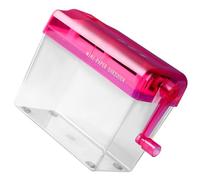 HINTRMENT Trituradora de Papel Manual para Oficina y Hogar, Diseño Ligero y Simple, Protección Secundaria de Archivos, Fabricada en Plástico y Metal