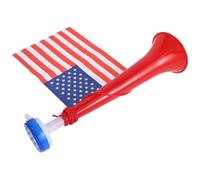 HINTRMENT Trompeta para Aficionados al Fútbol Sonido Auténtico de Estadio, Material PP y Tejido, Accesorio Versátil para Animar en Partidos y Celebraciones Callejeras
