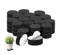 Hintyne Almohadillas Elevadoras para macetas Patas para macetas 48 Piezas EVA Invisibles para Flores Accesorios para de jardinería y contenedores para Plantas de Exterior.