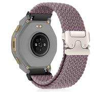 HinZann 20mm Correa para Amazfit Cheetah 2 Pro/Active 3 Premium - Morado | Elástica Trenzada, Mujer Hombre, Deportiva, Pulsera de Nailon para Amazfit T-Rex 3 Pro 44mm / Active 2 Square/Active 9/Active