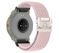 HinZann 20mm Correa para Amazfit Cheetah 2 Pro/Active 3 Premium - Rosa | Elástica Trenzada, Mujer Hombre, Deportiva, Pulsera de Nailon para Amazfit T-Rex 3 Pro 44mm / Active 2 Square/Active 3/Active