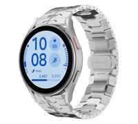 HinZann 20mm Correa para Samsung Galaxy Watch 7 6 5 4 FE 40mm 44mm, Acero Inoxidable, Metálica Pulsera, Pulsera de Reloj, Metal Correa Samsung Galaxy Watch 6 Classic / 5 Pro 45mm - Plata