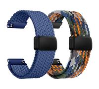 HinZann Correas de Reloj Nylon Trenzada Magnética para 18mm 20mm 22mm