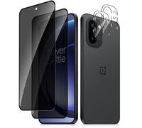 HinZann Protector de Pantalla Privacidad para OnePlus 15R 5G, [2+2 Piezas] Anti-Espía Cristal Templado + Protector de Lente Cámara, Película de Privacidad para OnePlus 15R 5G