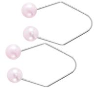 HINZIC 2 piezas naturales de hoyuelos, entrenador de hoyuelos musculares faciales, herramientas de elevación para ejercitador rosa para mujeres, hermosa sonrisa