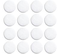 HINZIC 30 almohadillas de fieltro de repuesto para ambientador de coche, 17,5 mm, sin perfume, color blanco, almohadillas de repuesto para ambientador de aceite, pastillas de repuesto para ambientador