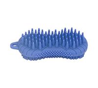 Hinzonek Sil Body Scrubber Dual Side Mango Ómico Seguro Sil Body Sil Body Sil Body Brush para cabello corporal, azul, 1 exfoliador corporal, cepillo de baño Sil Body Scrubber Sil Body Scrubber Sil