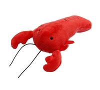 hionre Juguete masticable de peluche para mascotas, divertido juguete de felpa con estampado de corazón, sandía, langosta, juguete masticable para mascotas, perro, gato 5