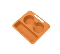 HIOPILKIKG Para GWM Tank 500 Hi4-Z Hi4-T Compartimento Central Para Coche Caja Push-pull Almohadilla Silicona Piezas Mejora Interior Caja de Almacenamiento(Orange)