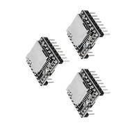 HIOPOIUYT 3pcs Multifunción Decodificación Mp3 para Dfplayer Pequeño Módulo Reproductor Mp3 TF Tarjeta U Disco Dfplayer Sound Módulo Voz Placa Dfplayer Desarrollo Desarrollo