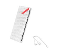 HIOPOIUYT Adaptador de controlador de ventilador de PC y control de iluminación, 10 puertos ARGB + divisor de 4 pines con fácil gestión de cables