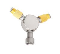 HIOPOIUYT Adaptador de conversión de tanques de tres salidas, cabezal de conversión 3 en 1, adaptador de butano, adaptador de horno de extensión