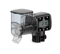 HIOPOIUYT Alimentador automático de peces de 500 ml, de gran capacidad, funciona con pilas, con temporizador para acuario y pecera, comedero de peces de gran capacidad