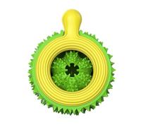 HIOPOIUYT Alimentadores lentos seguros para mascotas Durian para alimentación lenta e higiene, entrenamiento al aire libre, juguete masticable para perros, juguete de salud para mascotas