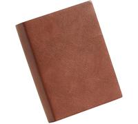 HIOPOIUYT Bloc de notas grueso B6 en blanco, 320 hojas, 640 páginas, cubiertas de poliuretano, cuaderno, diario, cuadernos de papelería