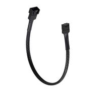 HIOPOIUYT Cable de extensión divisor de ventilador de 4 pines, alta compatibilidad, mejora la disipación del calor y las protecciones contra sobrecorrientes, divisor de sincronización PWM