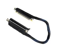 HIOPOIUYT Cable elevador de gráficos PCIe5.0 de alta velocidad de 64 GB, diseño de rotación de 180 grados, conectores de placa plateada que mejoran la refrigeración