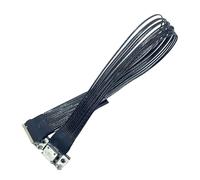 HIOPOIUYT Cable Extensión 4i PCIe4.0 Gen4 Cable Plateado Plateado para C Cable Adaptador KVME A SFF8611