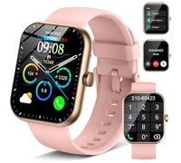 HIOPOIUYT Reloj inteligente avanzado de pantalla de 1.96 pulgadas con visión amplia de 175°, más de 110 modos deportivos, IP68