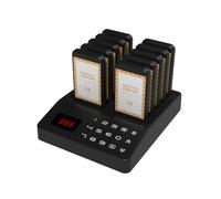 HIOPOIUYT Restaurant Pager 10pcs Panel Táctil Beeper Pastadores Inalámbricos Llamando A Buzzer para La Iglesia Camión Nurserería Camina Callera De La Inalámbrica Portátil