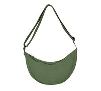 HIOQFR Bolso Cruzado Mujer Media Luna Mini Bolso Bandolera Pequeño Sling Crossbody Bag Dumpling Half Moon Bag Hobo Pana Bolso de Hombro Pequeña Crescent Bag Shoulder Ajustable Bolsa Media Luna-Verde